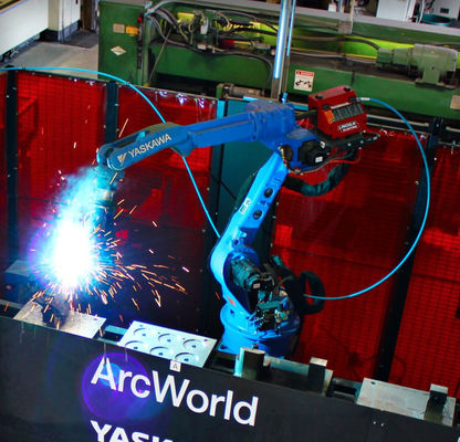 Robot de 6 Aixs con 12KG el alcance de la carga útil 2010M M de la soldadora AR2010 con el brazo del robot industrial