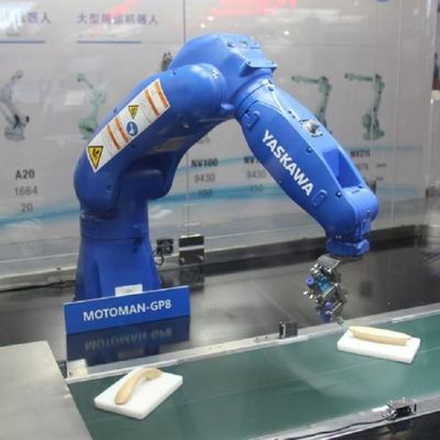 Eficacia alta GP8 con el robot industrial del manipulante robótico del brazo de la carga útil 8KG como equipo de manipulación de materiales