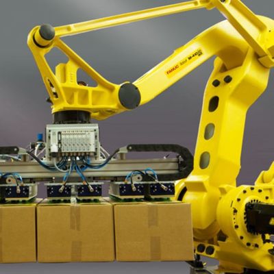 Brazo robótico 4 AXIS del brazo M-410iC/185 del robot de la selección y del lugar como robot de la industria