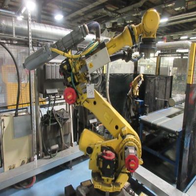 Precio R-2000iC-165F del brazo del robot de AXIS del robot 6 de la soldadura por puntos para la soldadura robótica