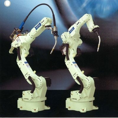 Soldadura de Mig FD-B6 con el otro brazo robótico industrial de los soldadores DM500 6 AXIS del ARCO