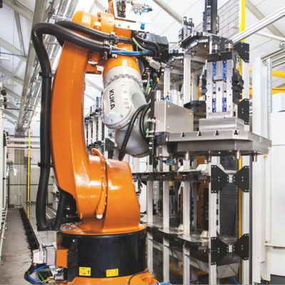 6 selección robótica industrial y lugar del KR 500 del brazo de AXIS R2830 para manejar el robot