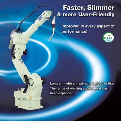 Un robot robótico más rápido y de Slimer de soldadura de FD-V8L con la carga útil 8KG como otro equipo de soldadura para la soldadura