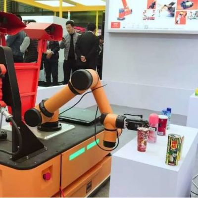Brazo colaborativo del robot de AUBO i5 6 AXIS para el tornillo de cierre como Cobot