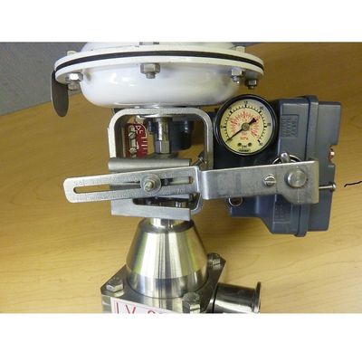 Posicionador neumático de 3661 electros para de efecto simple usado con el diverso actuador como posicionador de la válvula