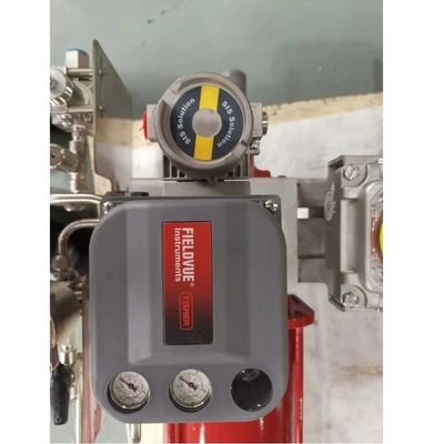 Trabajo de actuación del doble de FIELDVUE DVC6200 SIS Digital Valve Controller For con la válvula de control como posicionador de la válvula