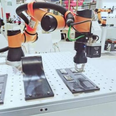 Cobot AUBO I16 6 AXIS para cargar y descargar como robot colaborativo