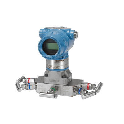 Medida inalámbrica RangeUp del transmisor de flujo de la presión diferenciada Rosem-Ount3051 a 2000 PSI de presión diferenciada Tra