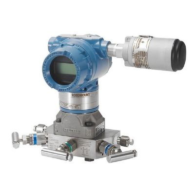 Medida inalámbrica RangeUp del transmisor de flujo de la presión diferenciada Rosem-Ount3051 a 2000 PSI de presión diferenciada Tra