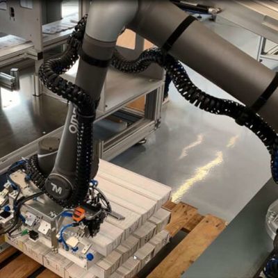 Brazo robótico 6 AXIS del robot TM5M-700 de la manipulación de materiales como robot colaborativo