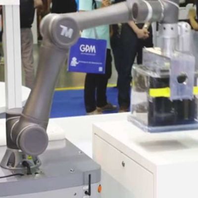 Brazo robótico 6 AXIS del robot TM5-900 de la selección y del lugar como robot colaborativo