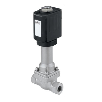 Tipo 6026 válvula del émbolo con 2/2-way Medio-separado para de actuación directa de la válvula de control de Burkert