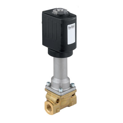 Tipo 6026 válvula del émbolo con 2/2-way Medio-separado para de actuación directa de la válvula de control de Burkert