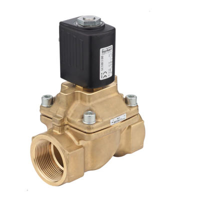 Tipo 6407 de Burkert como válvula de pistón ayudada serva 2/2-Way conveniente para el gas y el vapor del cuerpo de válvula