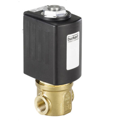 Tipo 5406 válvula de Burkert de pistón con 2/2 manera para Servo-ayudado utilizado como válvula electromagnética
