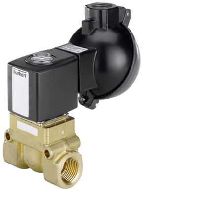 Tipo 5404 válvula electromagnética de Burkert con 2/2-Way Servo-ayudado como válvula de pistón de las piezas de la válvula