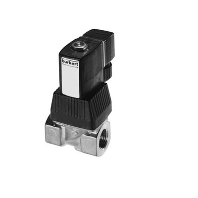 Tipo 6221 manera de la válvula de pistón 2/2 Servo-ayudada como válvula electromagnética para el alto aire pulsado y comprimido