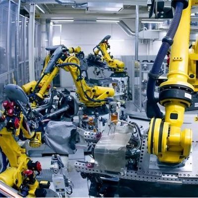 Robot de soldadura 6 AXIS TKB6700-165kg/180kg-2700mm que suelda con autógena como equipo de soldadura