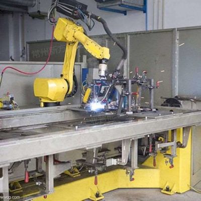 Robot de soldadura de MIG de la soldadora robótica del robot de soldadura TKB1400-6KG-1412mm