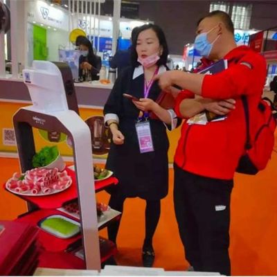 Robot China del servicio con la navegación automática para el robot del AI de la entrega de la comida