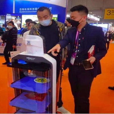 Robot China del servicio con la navegación automática para el robot del AI de la entrega de la comida