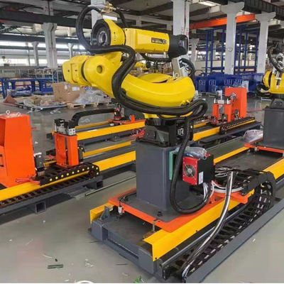Carril de guía linear del uso del brazo del robot industrial con la alta carga útil y uso de alta velocidad para el robot del abb o el otro robot industrial