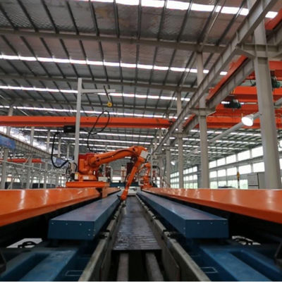 Carril de guía linear del uso del brazo del robot industrial con la alta carga útil y uso de alta velocidad para el robot del abb o el otro robot industrial