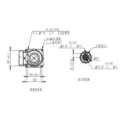 Brazo robótico de 6 AXIS que pinta TKB4600-12KG-1435mm para la pintura como robot de pintura
