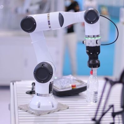Eje travieso del brazo 6 del robot de China de la serie de HAN con la selección del agarrador y el cobot colaborativo seguro del robot de la carga útil 5kg de la máquina del lugar