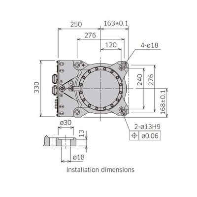 Brazo de soldadura de robot 6 Eje RA020N con posicionador de soldadura CNGBS como otro equipo de soldadura