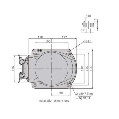 Carga útil robótica industrial 7kg del brazo del brazo RS007L 6 AXIS del robot que maneja el robot