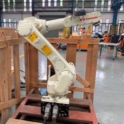 Kawasaki RS010N 6 Ejes brazo robótico con posicionador de soldadura CNGBS para el robot de soldadura