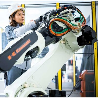 6 carga útil del brazo BX200L 200kg del robot industrial de AXIS como manipulación del robot