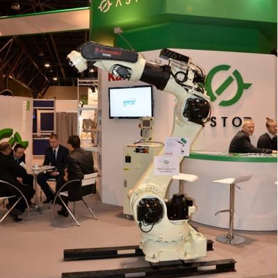 6 carga útil del brazo BX200L 200kg del robot industrial de AXIS como manipulación del robot