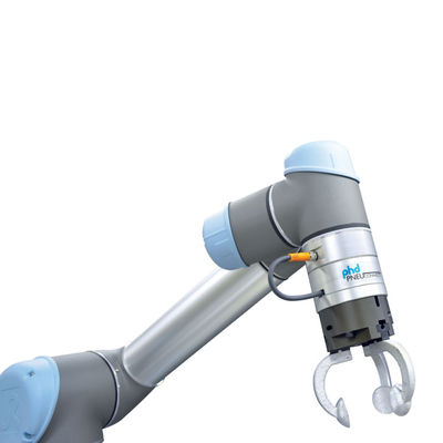 Selección robótica universal industrial del equipo de la industria de la maquinaria del agarrador de AXIS del brazo 6 del robot UR5 y máquina del lugar