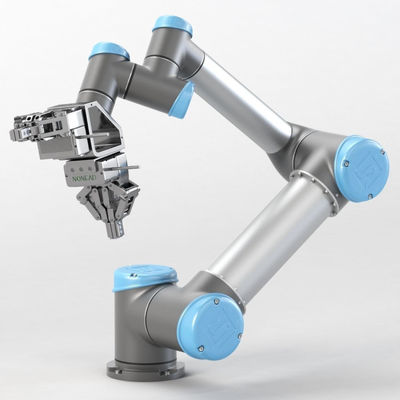 Selección robótica universal industrial del equipo de la industria de la maquinaria del agarrador de AXIS del brazo 6 del robot UR5 y máquina del lugar