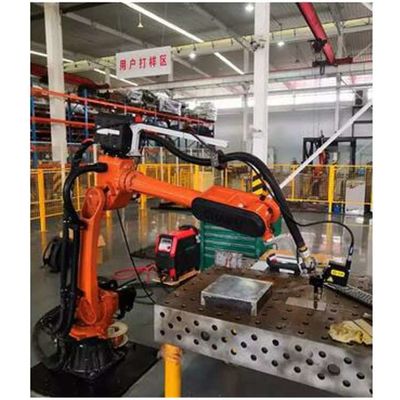 Brazo robótico industrial 4 AXIS SF8-K1492 que empalieta manejando los robots industriales