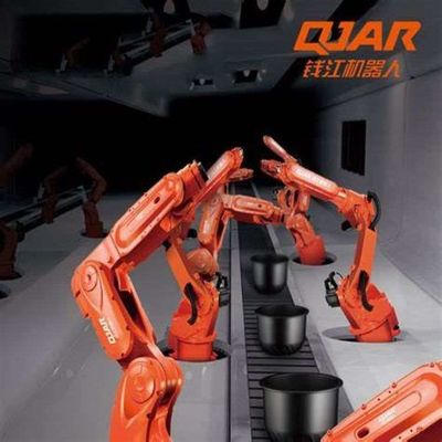 6 robótica robótica industrial China del brazo QJR20-1600 de AXIS como robot de rociadura