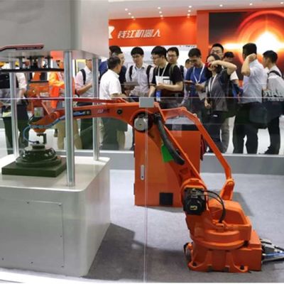 Brazo 6 AXIS China QJRB15-1 del robot que carga y que descarga como robot de la selección y del lugar