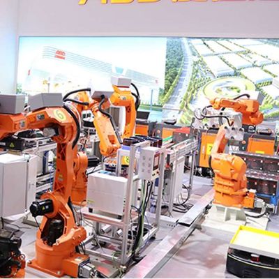 4 carga útil robótica 800kg de Palletizer QJRB800-1 del brazo de AXIS como robot industrial