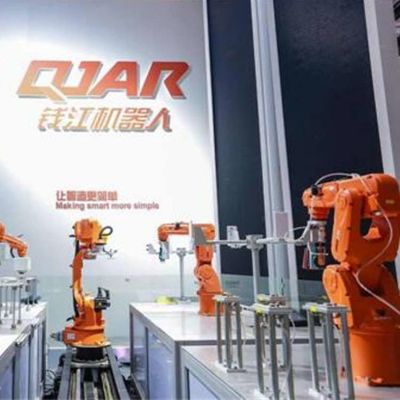 Brazo robótico de 6 ejes QJRP6-2 con velocidad rápida para la automatización de la línea de montaje como robot de manipulación