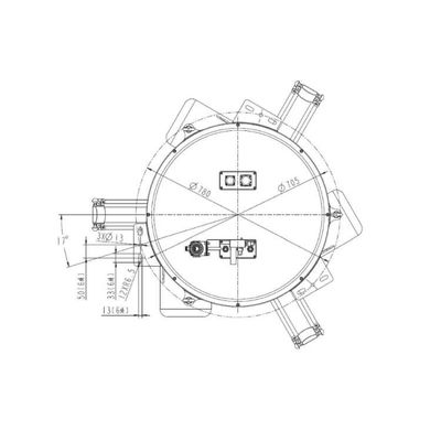 Robot de clasificación China QJRB3-1A con brazo robótico de clasificación 4 ejes para manejo CNC como robot delta