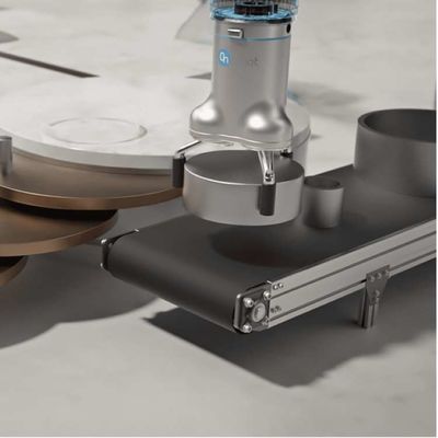 Robot colaborativo con 3FG15 Tres dedos de agarre flexible con brazo robótico como agarre robótico