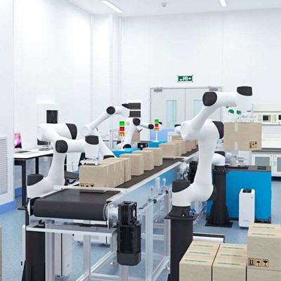 Brazo Robótico Colaborativo 6 Ejes CR3 Robot de China Con CNGBS Robot Gripper Como Manejo Cobot