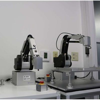 Brazo robótico de escritorio de 4 ejes MG400 Robot China con CNGBS Robot Gripper como robot colaborativo