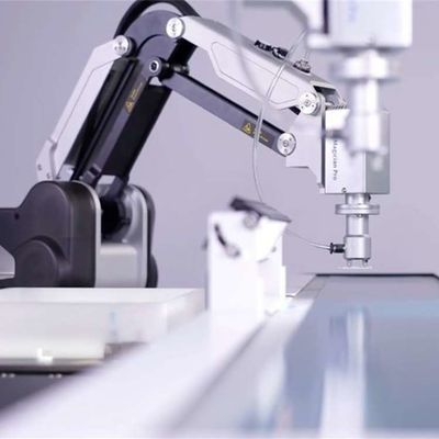 Brazo robótico de escritorio de 4 ejes MG400 Robot China con CNGBS Robot Gripper como robot colaborativo