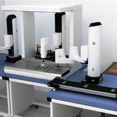 Scara Robot China M1 Robot colaborativo con agarre para automatización de clasificación visual como cobot