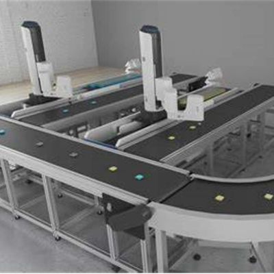 Scara Robot China M1 Robot colaborativo con agarre para automatización de clasificación visual como cobot
