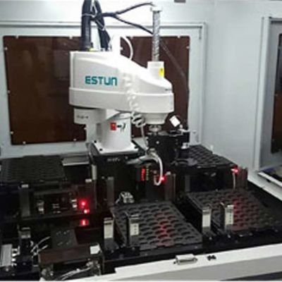 4 robot robótico del brazo ER3-400-SR Scara de AXIS para los robots industriales de la asamblea