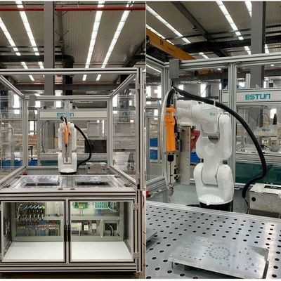 Brazo robótico universal pequeño de 6 ejes China ER6-730-MI con paquete de ropa CNGBS como robot de manejo